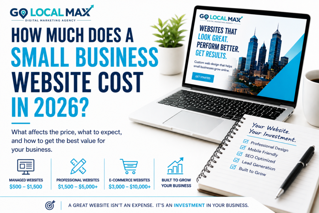 How much does a small business website cost in 2026?